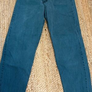 Eddie Bauer Men's Teal Straight Jeans